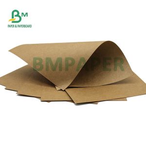 250gsm Food Wrapping Paper , Brown Kraft Paper For Food Tray Folding Resistant