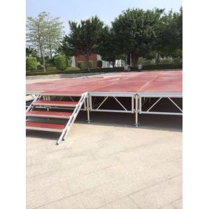 aluminum alloy assembled stage 6082-T61.22*2.44*0.8-1.2METER