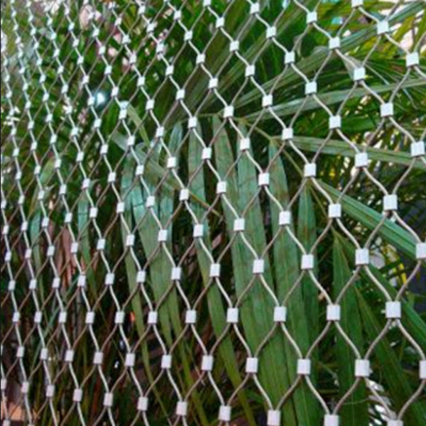 Aviary Bird Parrot Fence Flexible 5mm Stainless Steel Zoo Mesh