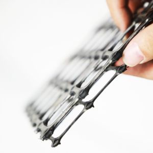 25kn Tensile Strength Biaxial Plastic Geogrid For Road Construction