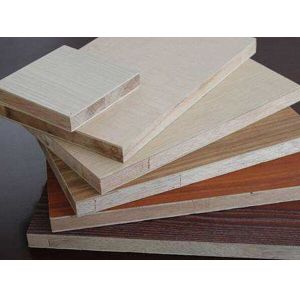 Moisture Resistant Laminated Block Board With Embossed Surface Treatment