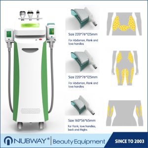 Salon or spa use hot selling five handles Cryolipolysis Slimming machine