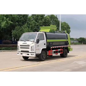 Manual Transmission Sanitation Cleaning Truck Medium Garbage Trucks Large Scale
