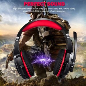 Over Ear 2.2kohm 117dB Noise Cancelling Gaming Headphones