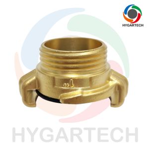 Brass Claw Lock Coupling Male Threaded Hose Fitting