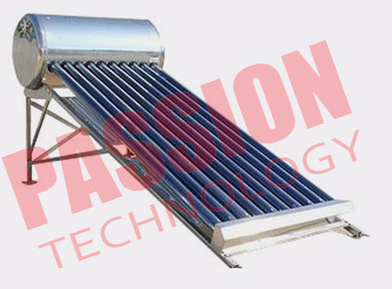 Buy 120L Integrated Solar Water Heater Tubes , Solar Hot Water Heater System For Family at wholesale prices