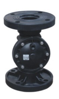 Buy Black Industrial Diaphragm Valves , Diaphragm Operated Control Valve Y Shape at wholesale prices