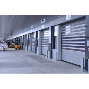 Industrial High Speed Roller Shutter Doors With Electromechanical Drive