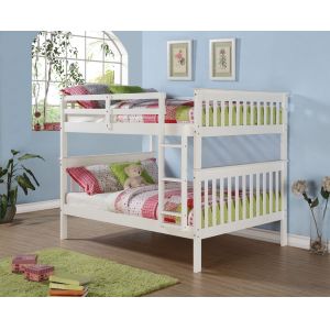 modern bunk bed pine wood