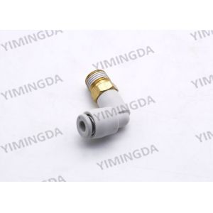 465500570 Fitting Male Elbow Textile Machine Parts 5/32 DIA TBG 1/8 NPT THD