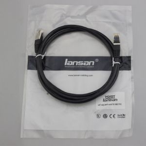Quality LSOH Jacket Rj45 Cat6A Patch Cord Round Shape FTP Network Cable For Communication for sale