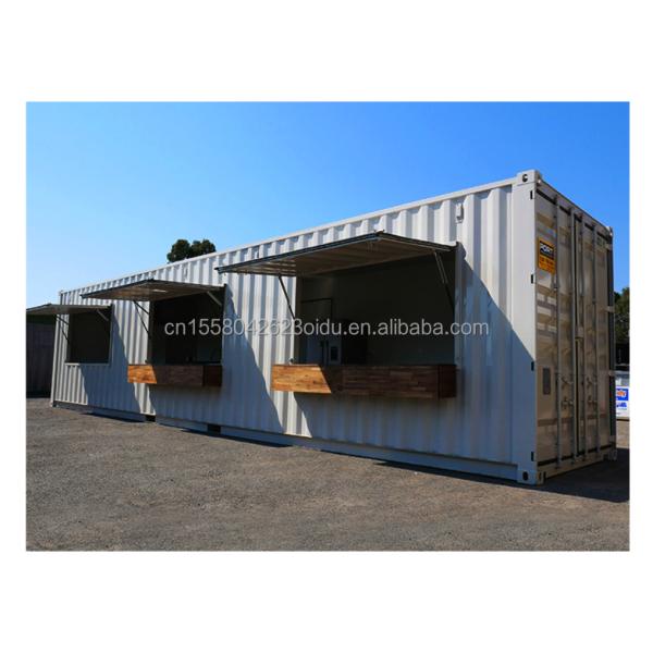 Customized Color Pop Up Shop Container Bar Food Stop Clothing Store Fashion Shop Portable Coffee Bar Cafe Shop Modern Design