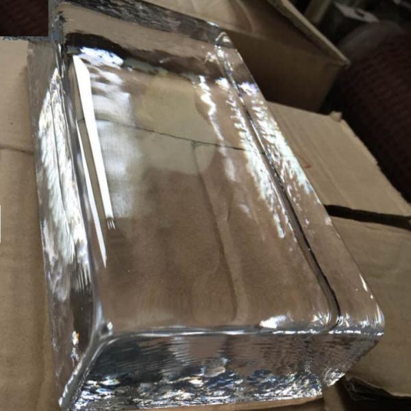 Buy Colourful Glass Brick Blocks Hollow Solid ODM Sound Insulation at wholesale prices