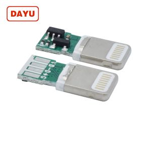 9 IC Lighting Iphone Male Connector 4 Pin Wilding For IPhone IPad