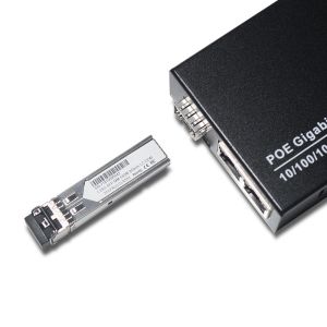 SFP LC Fiber Ethernet Media Converter 20km For FTTH FTTB FTTX Network