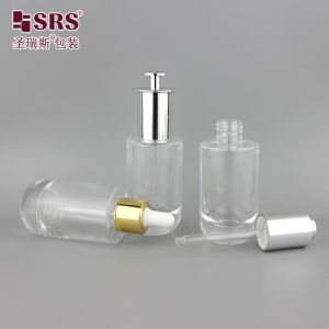 GL024 50ml Luxury Wholesale Customization Mold Glass Bottle With Different Type