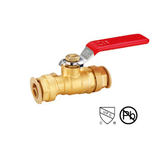 Casting One Piece Body Brass Stop Valve / Threaded Hose Bib With ANSI B1.20.1