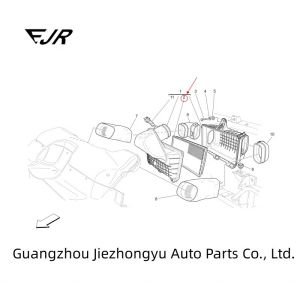OE Standard 205468 Air Filter For GranCabrio GranTurismo Quattroporte Auto Parts