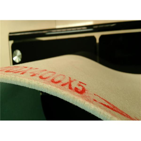 Battery Pasting Machine Felt Conveyor Belt , Synthetic Fiber Fabric Wear