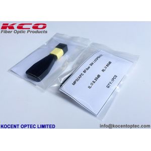 8fo 8fiber 8core Single Mode G657A1 MTP MPO Loop Back Fiber Patch Cable