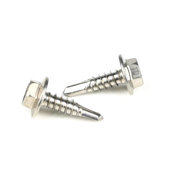 3/4" Cement Sheet Washer Hex Self Drilling Screws for Fiberboard Building Installation