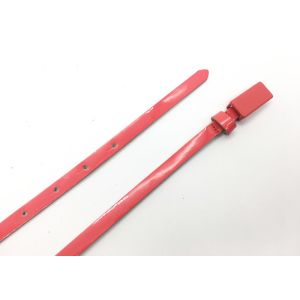 Plate Buckle Skinny Narrow 1.0CM Ladies Fashion Leather Belts