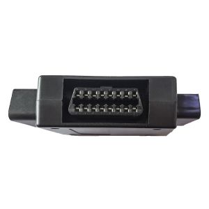 Multiport 3 In 1 OBD2 Plug Adapter Extender Black Color 16 Pin