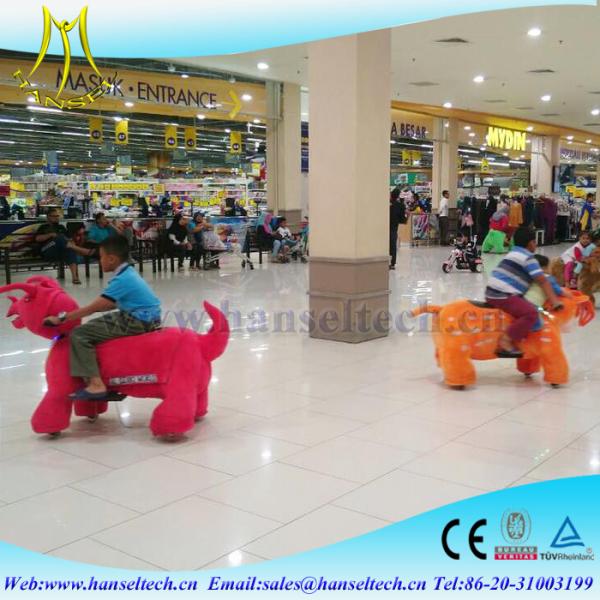 Hansel battery coin operated game machine amusement toy rides for children commercial kids rides mini carousel rides