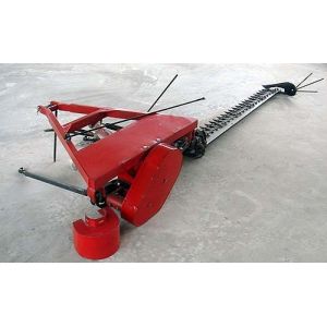 Double entry lawn mower,