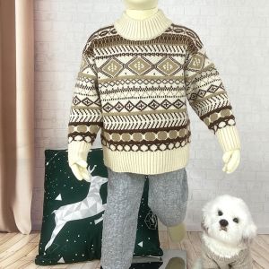 Custom Designs 12 - 24 months 1 2 3 Years Kids Children's Knit Winter Thick Warm