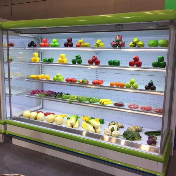 Digital Controller Supermarket Fridge Fruit And Vegetable Open Display Cooler Remote System