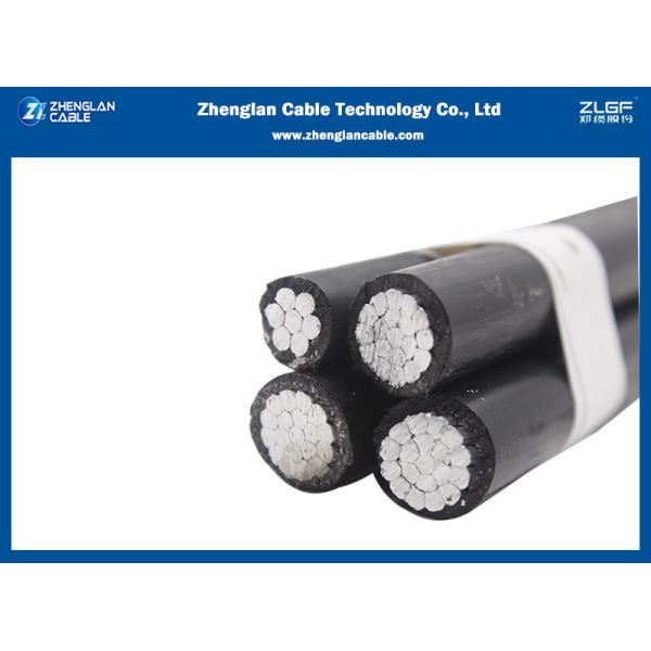 Buy 4x16sqmm Aluminum Core XLPE Insulated LV Aerial Bunched Cable at wholesale prices