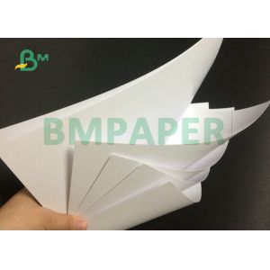 80# 100# Double-Sided Coated Glossy Text Premium White Paper In Sheet 23" x 35"