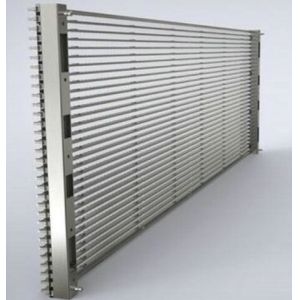 China P10 Transparent Glass LED Display Automatically Detection High Resolution on sale