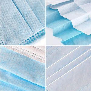 Plane Lacing Type Disposable Face Mask Medical Protective Mask With CE