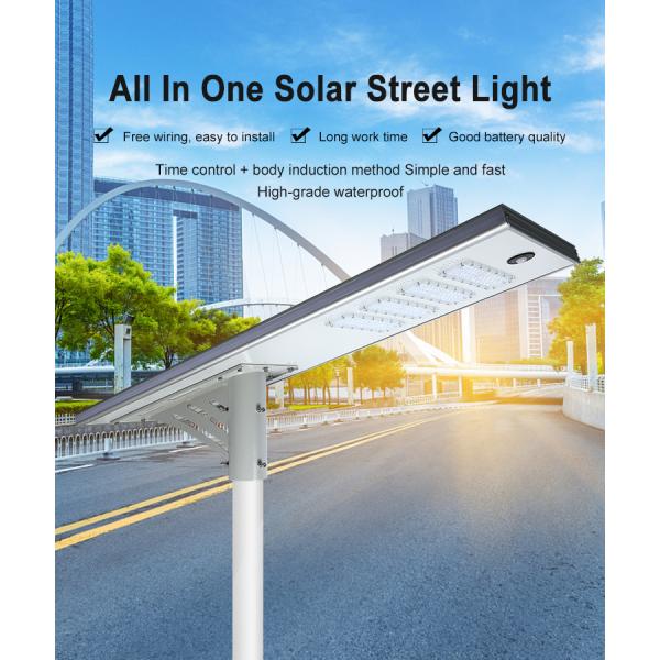 100-110LM/W 50 Watt Solar Flood Lights Outdoor For Courtyard Street