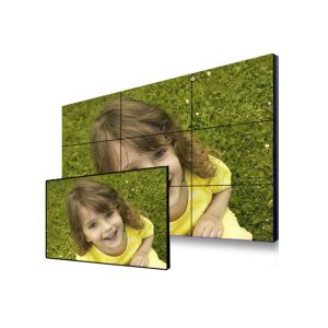 Quality High Contrast LCD Video Wall Ultra Narrow Bezel 178 Viewing Angle Thin Metal Frame for sale