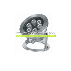 China Stainless Steel Casting DMX512 / 4 Lines LED Underwater Fountain Lights DC12V DC24V on sale