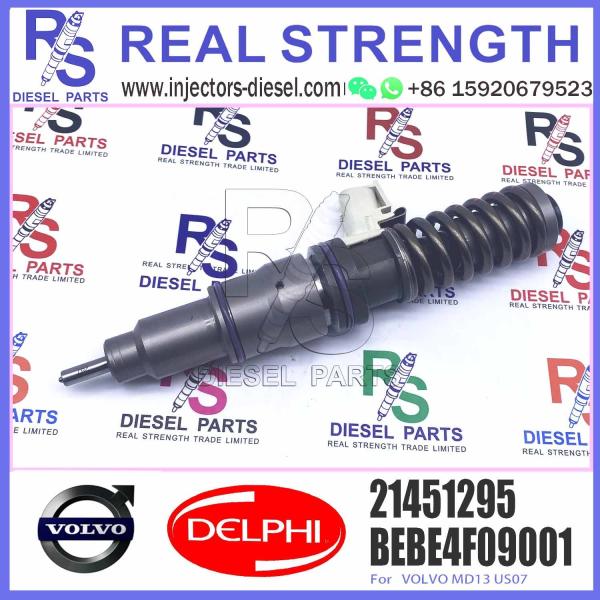 21451295 85013152, 85003656 New Diesel Fuel Injector For VOL-VO TRUCK MD13 US07 E3.3, 21451295 BEBE4F09001