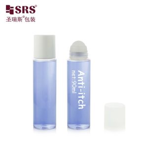 Empty Plastic Cosmetic Roller Bottles PET30 for Customized Personalized