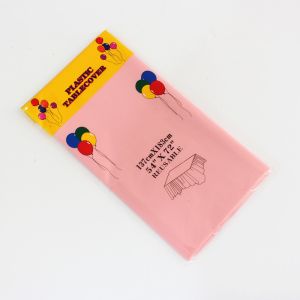 Party Plastic Tablecloth 5 Pack Red Disposable Rectangle Table Cover