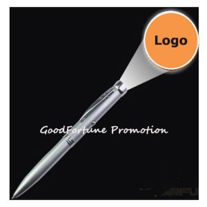 promotion printed logo projection metal twist ballpoint pen customed gift