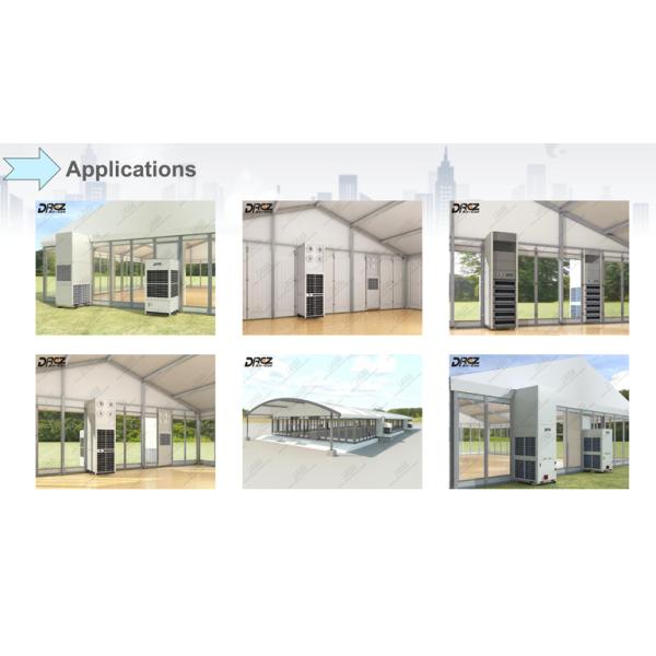 Portable HVAC Unit 10 Ton Commercial Tent Air Conditioner For Exhibition Halls