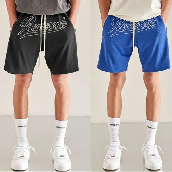 High Quality Men′s Shorts Custom Logo Mens Shorts Casual Hip Hop Streetwear Shorts for Men