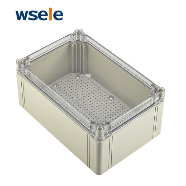 Buy IP66 External Electrical Junction Box Transparent Plastic Enclosure Easy Use at wholesale prices