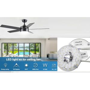 China Dia100mm Round Pcb Board 12w 15w  AC 110V 120V 230V 3.93'' Retrofit Light Kit For Ceiling Flush Light Ceiling Fan Light Replacement Panel PCB 15W 90 Dimmable on sale