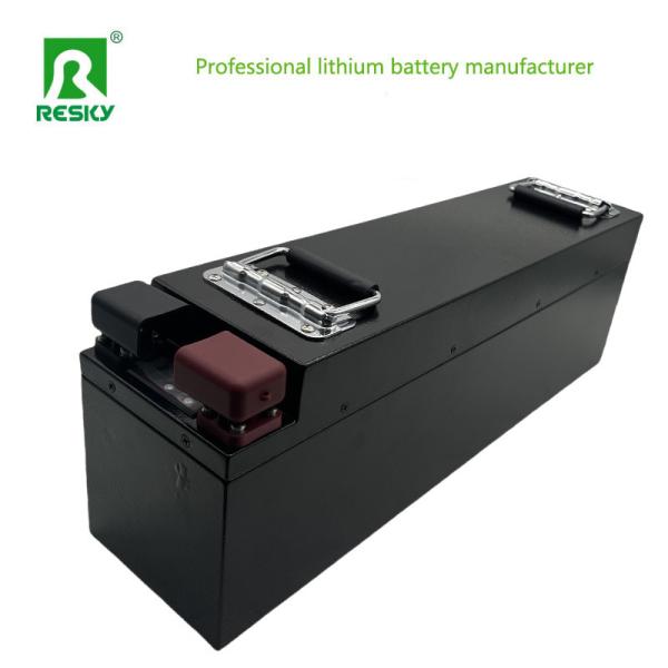 Power Rechargeable 51.2V 50AH Lifepo4 Lithium Battery Pack For Electric Golf Cart