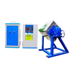 High Frequency 2500C Industrial Melting Furnace For Aluminium Melting