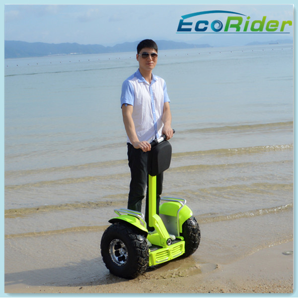 Blue Self Balancing Electric Scooter 4000W Off Road Esoii Model Back Light Alarm