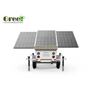 110-220V High Efficiency Solar Power Mobile Power Supply Vehicle